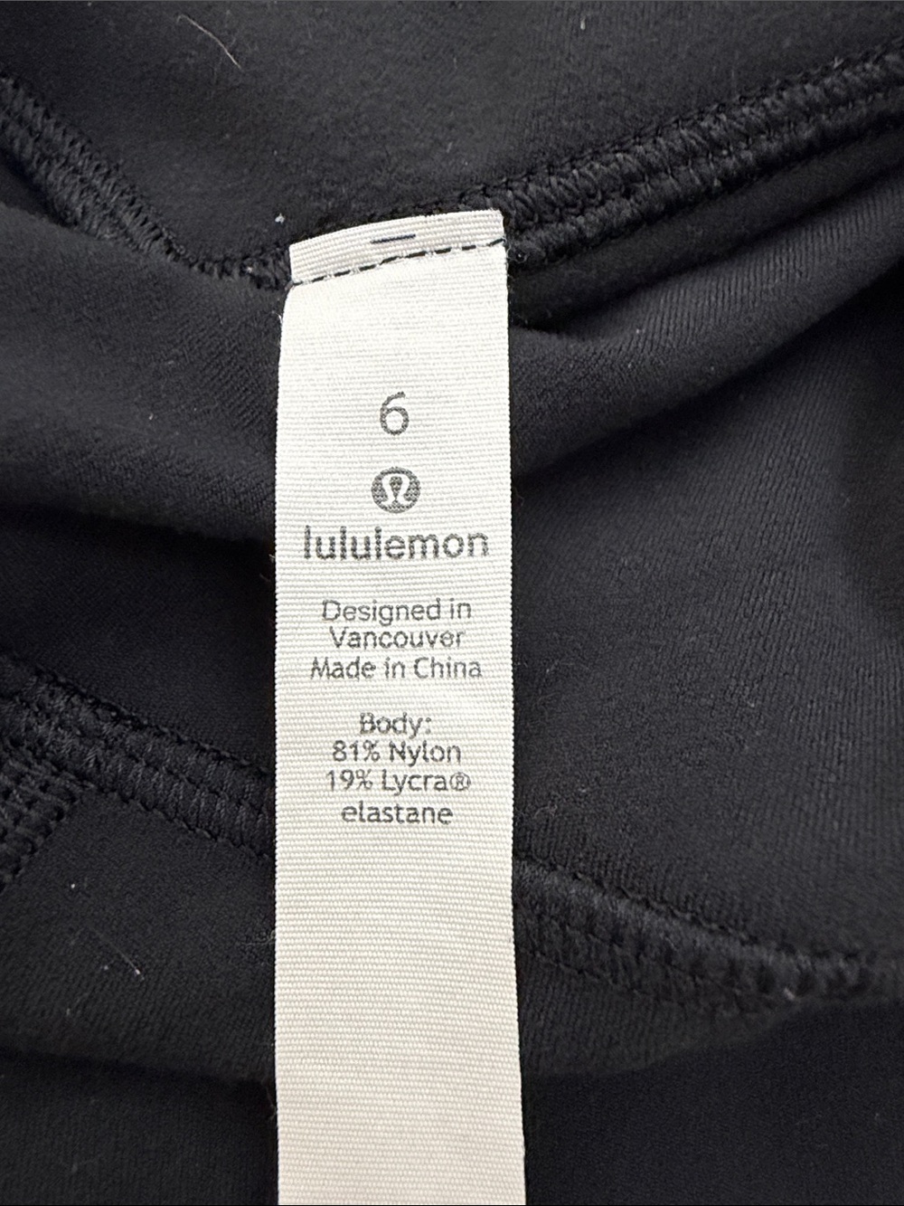 lululemon athletica Black Align Crop Joggers